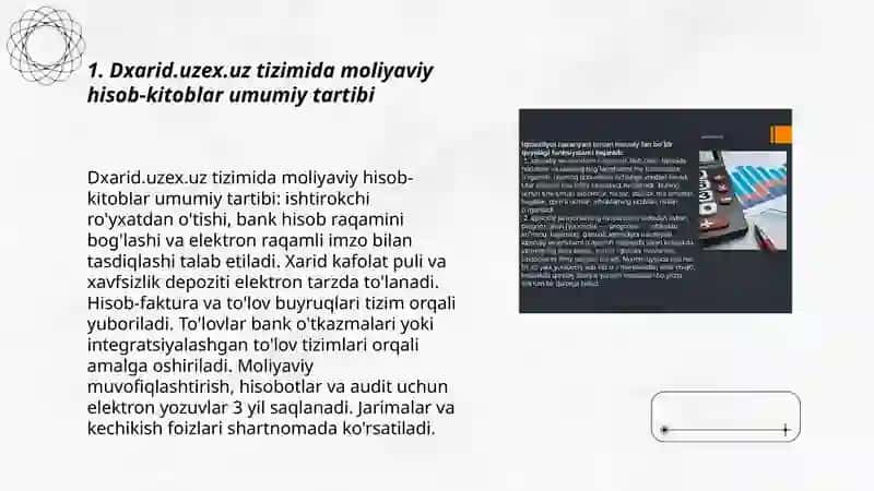 Dxarid.uzex.uz Davlat Xaridlari Elektron Tizimi 3