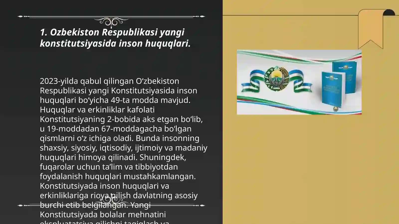Ozbekiston Respublikasi yangi konstitutsiyasi qiyosiy tahlil qilish 3