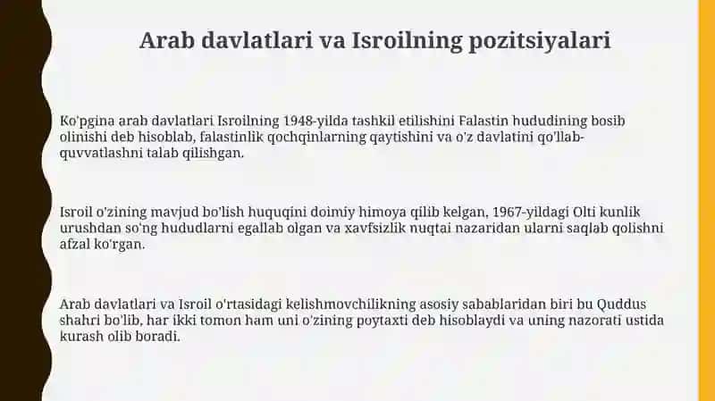 Arab-Isroil urushlari davrida xalqaro munosabatlar 3