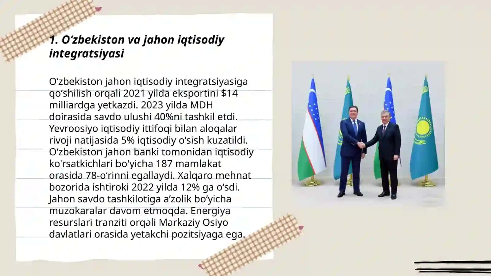Oʻzbekiston va jahon hamjamiyati 3