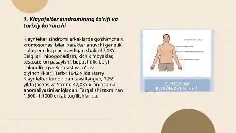 Klaynfelter sindromi 3