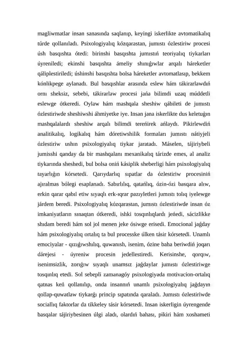 Iskerlik va ilimiy tajribeler 3