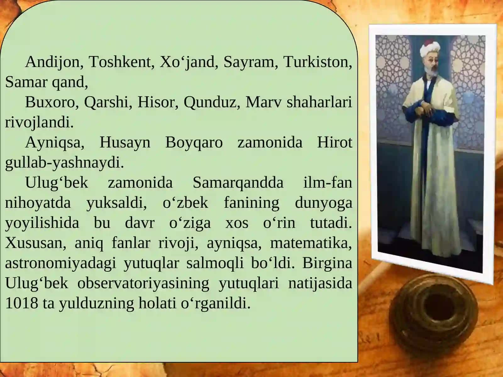 7-mavzu: ALISHER NAVOIY (1441–1501) 3