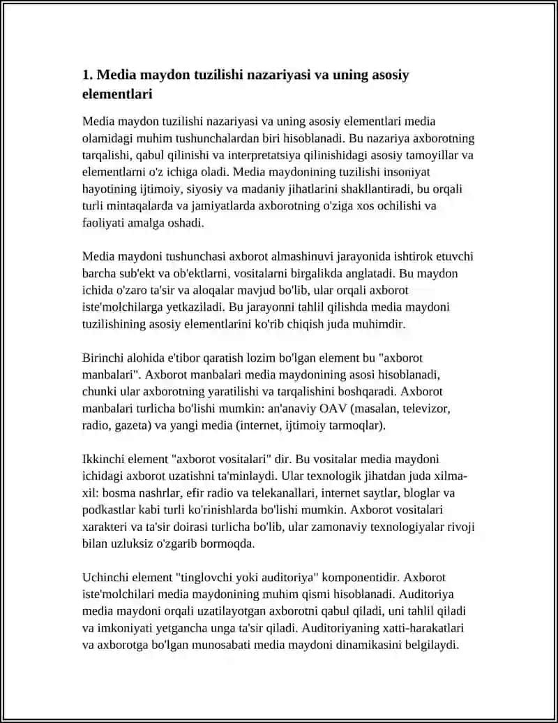 MEDIA MAYDON TUZILISHI VA TAʼSIRI 3