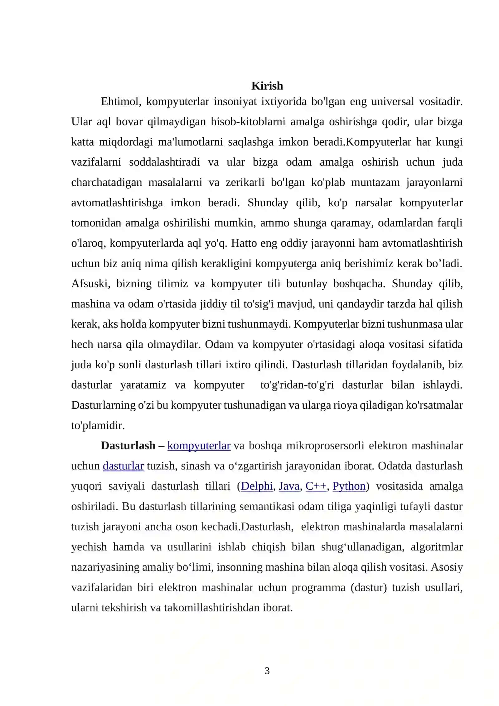 Dasturlash asoslari fanidan "C# dasturlash tilida uchinchi tartibli tenglamalarni yechishga doir dastur yaratish" 3