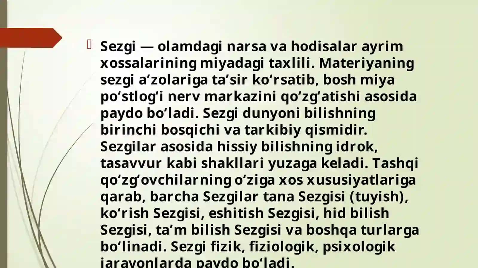Sezgi organlari 3