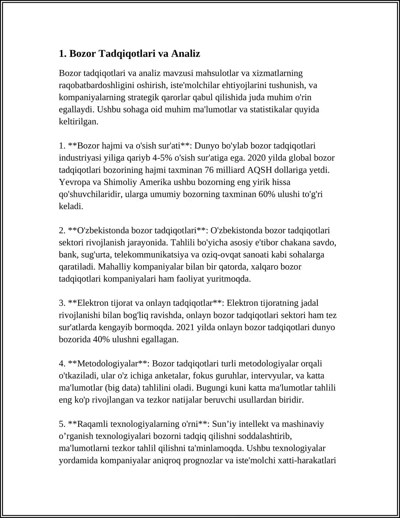 MARKETING FUNKSIYALARI VA TAMOYILLARI 3