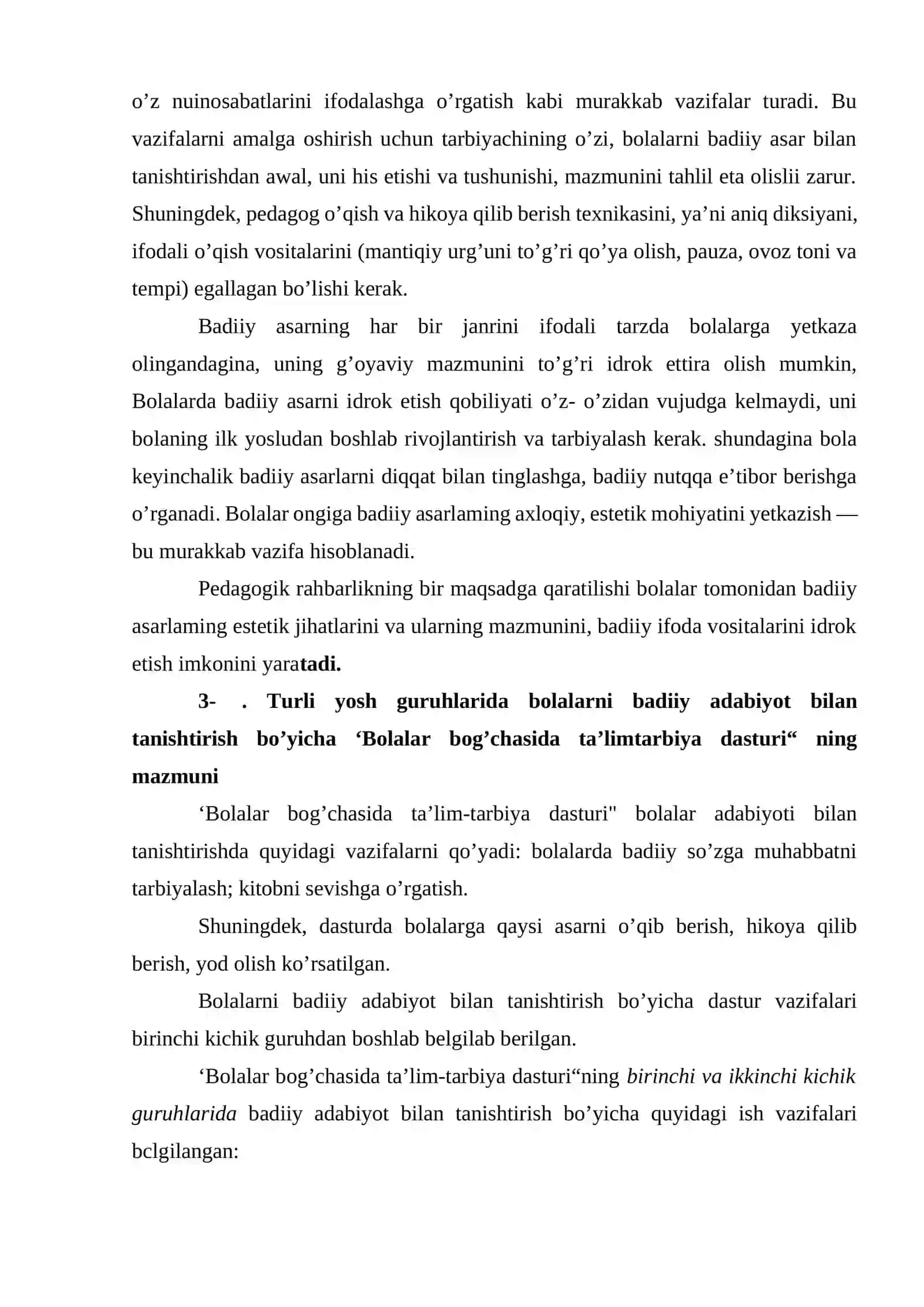 Bolalarni badiiy adabiyot bilan tanishtirish 3