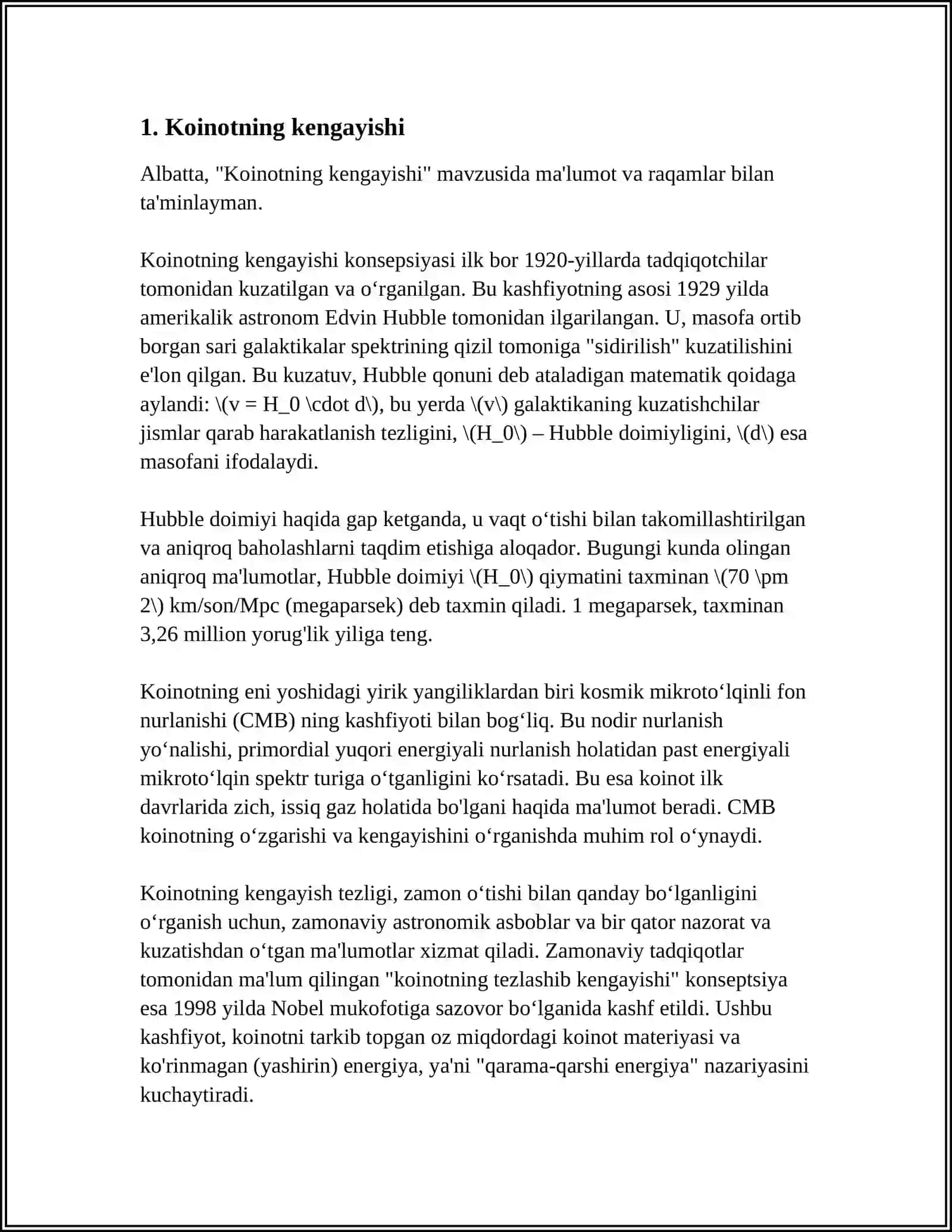 KOINOTNING KATTA MASSHTABDAGI TUZILISHI 3