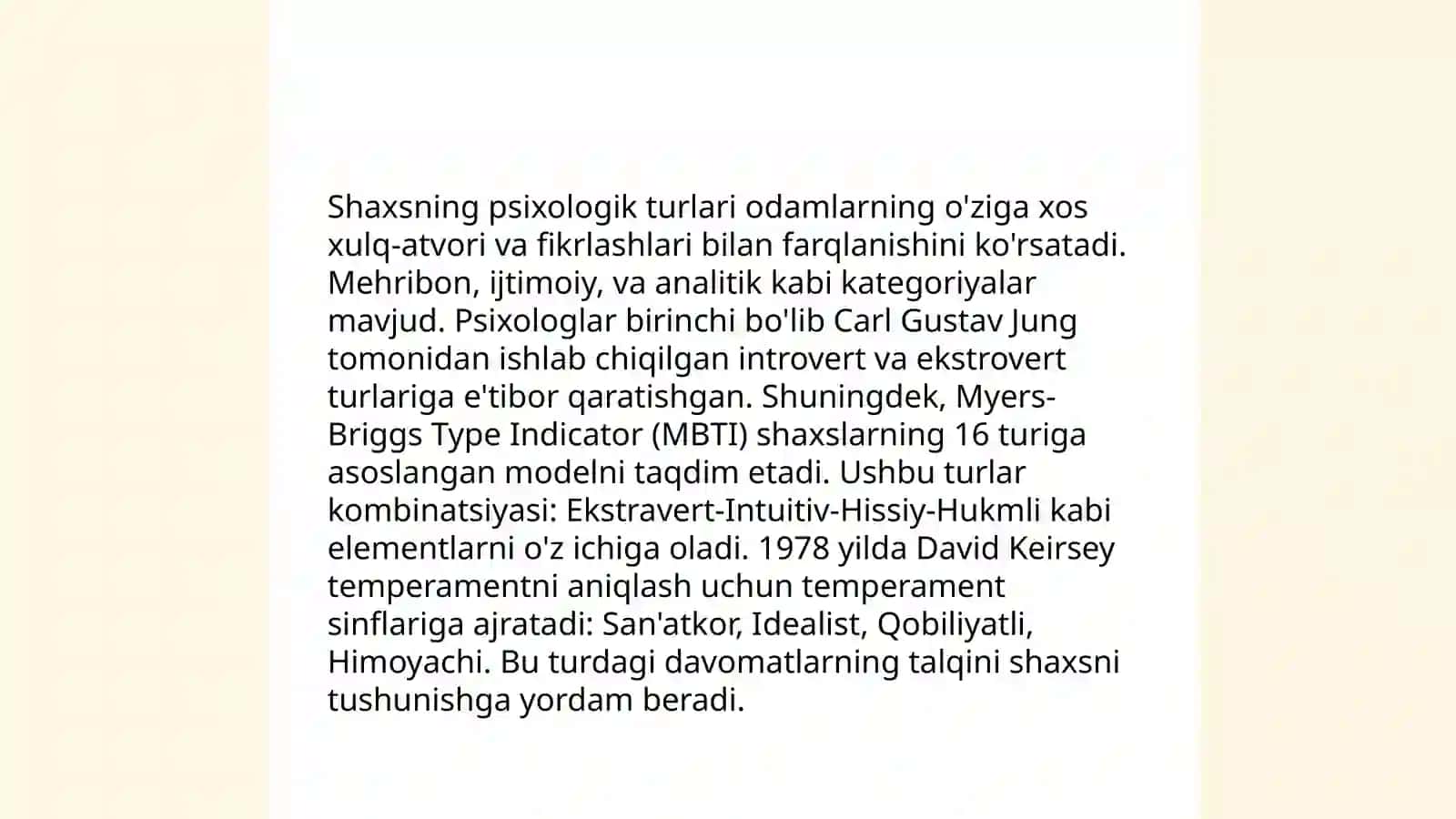 Shaxsning psixologik yoʻnalishlari va hayotiy pozitsiyasi 3