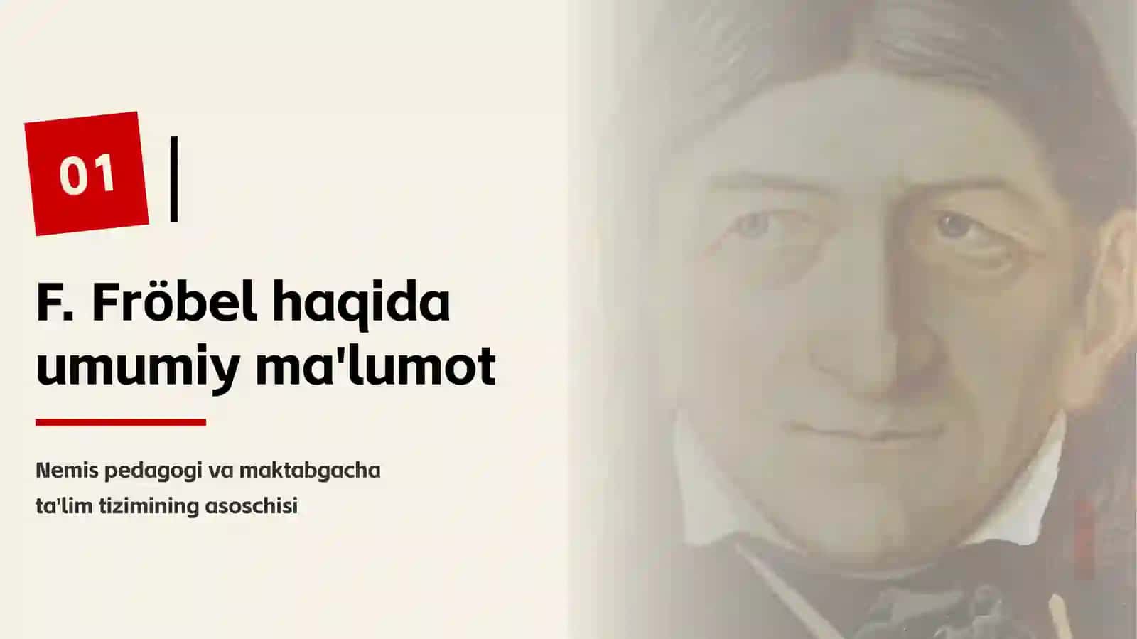 F. Fröbelning Didaktik Tizimi 3