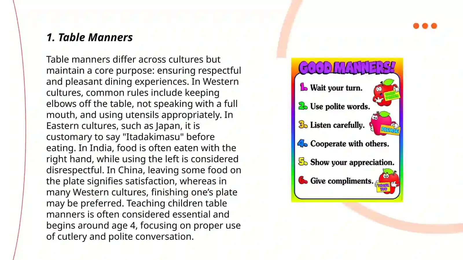 Manners 3