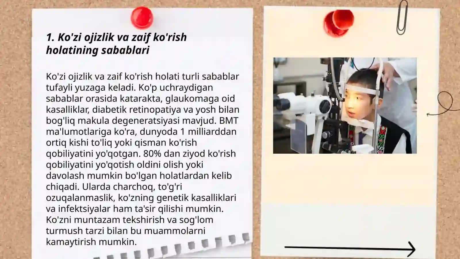 Ko'zi ojiz va zaif ko'ruvchi bolalarda birlamchi va ikkilamchi nuqsonlar 3
