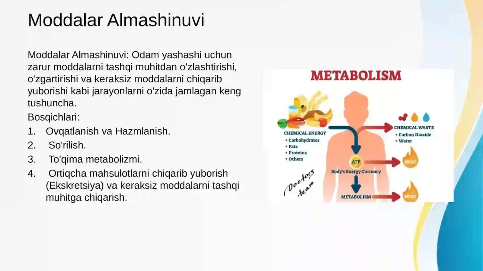 OVQATLANISH NAZARIYASI VA PARHEZSTOLLARI 3