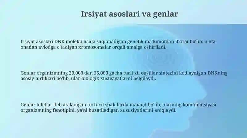 Xarakter va irsiyat 3
