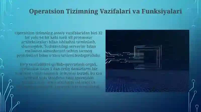 Shaxsiy Kompyuterlarning Axborot-Mantiqiy Moduli 3
