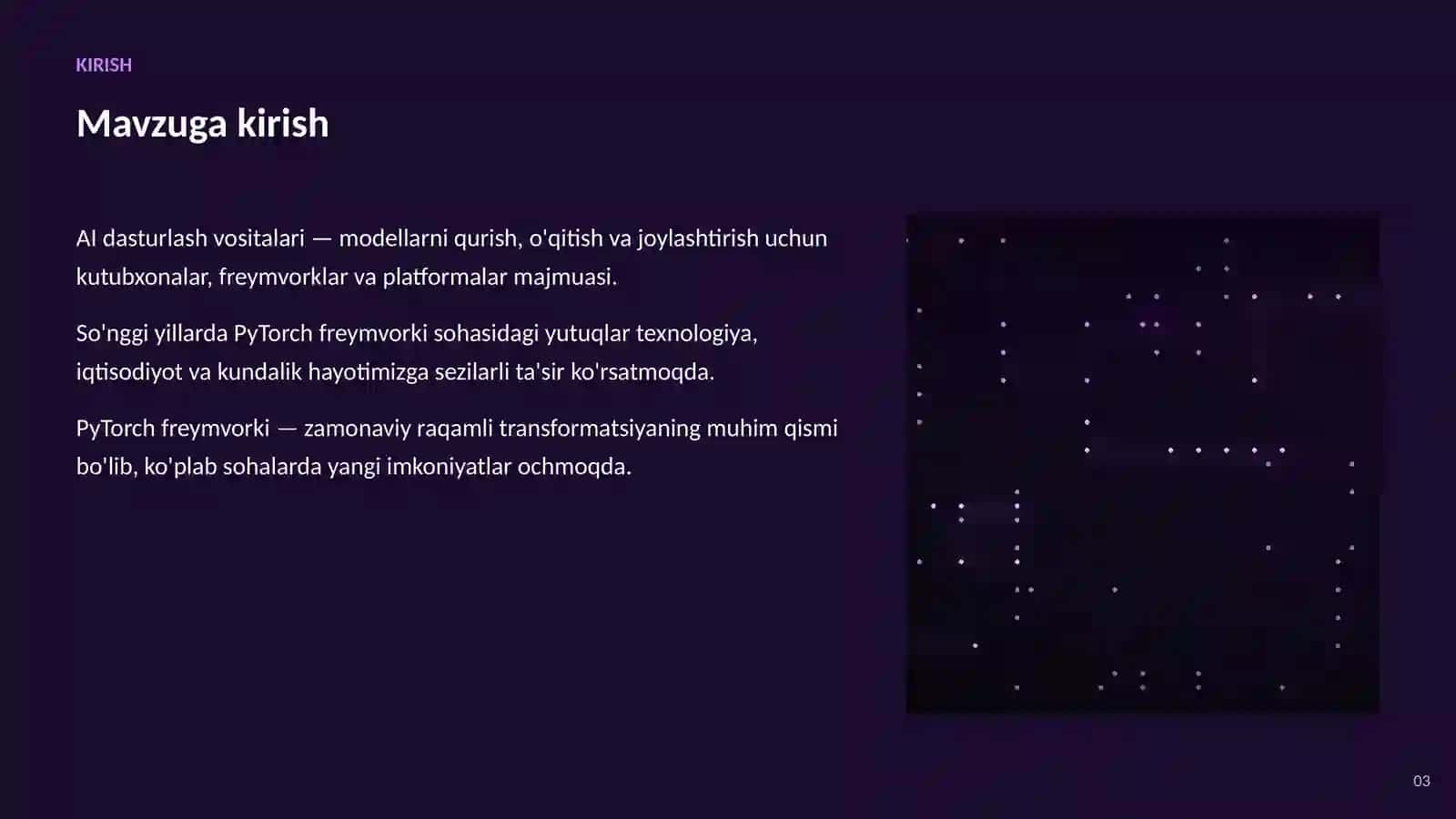 PyTorch freymvorki 3