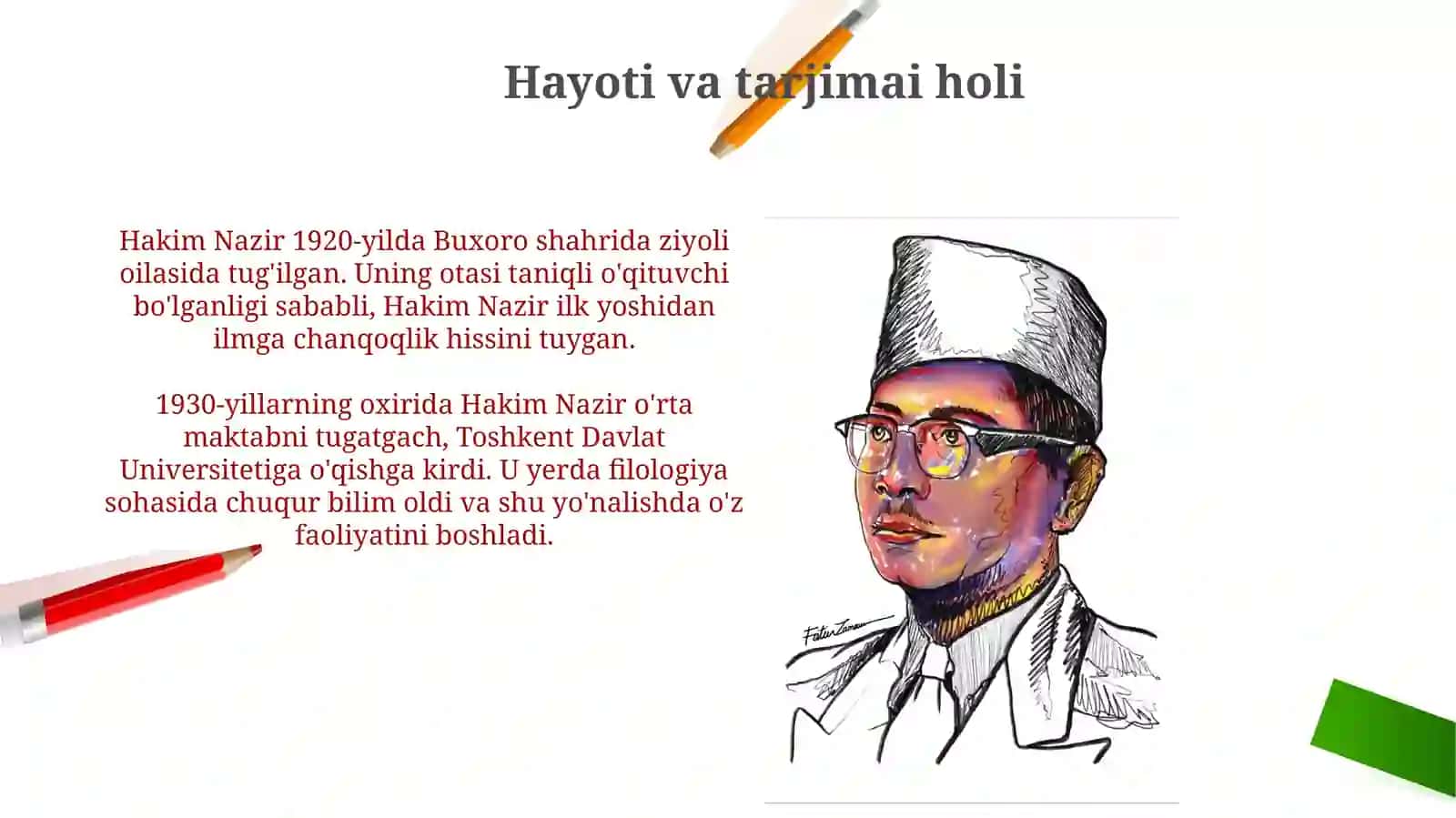 Hakim Nazir hayot va ijodi 3