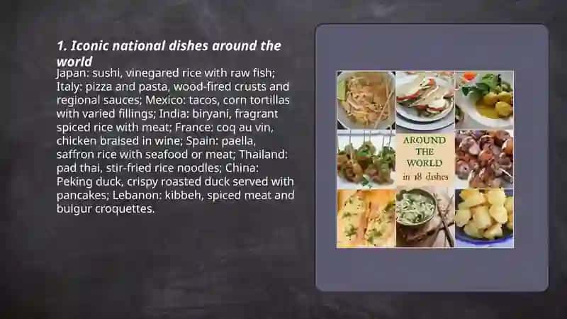 International food around the world 3