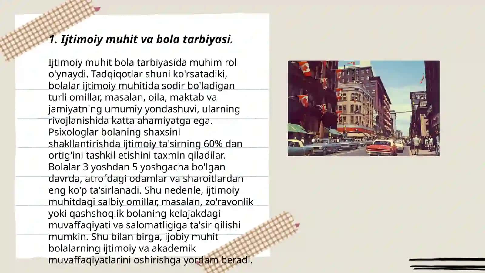Ijtimoiy muhit va bola tarbiyasi 3