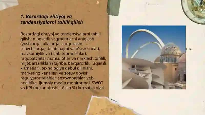 Innovatsion turizm mahsuloti yaratish bosqichlari 3