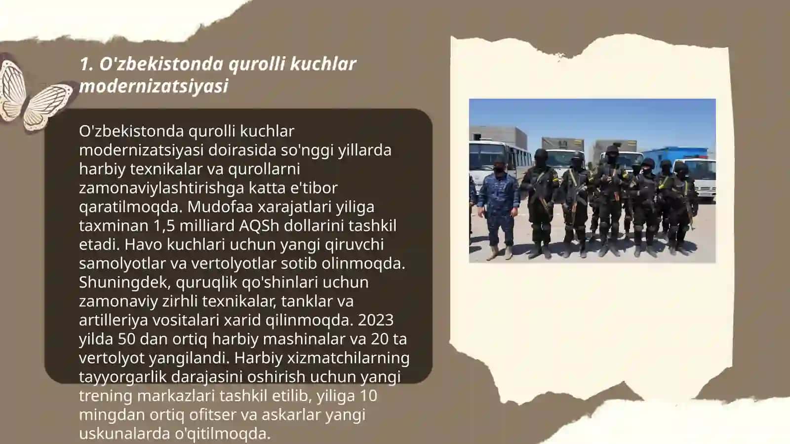 O'zbekistonda qurolli kuchlar islohotlari 3