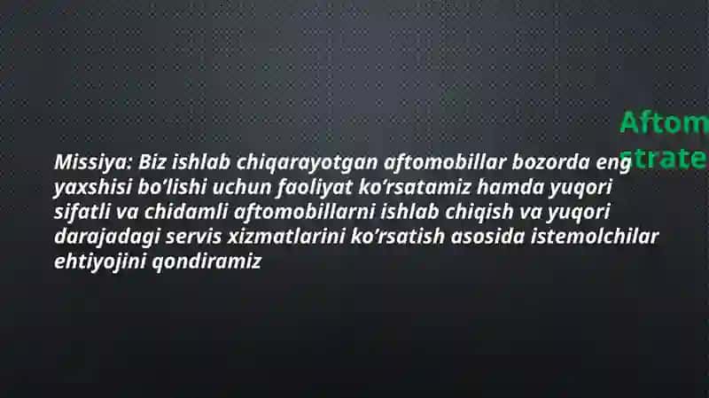 Korxonaning strategik marketingi 3