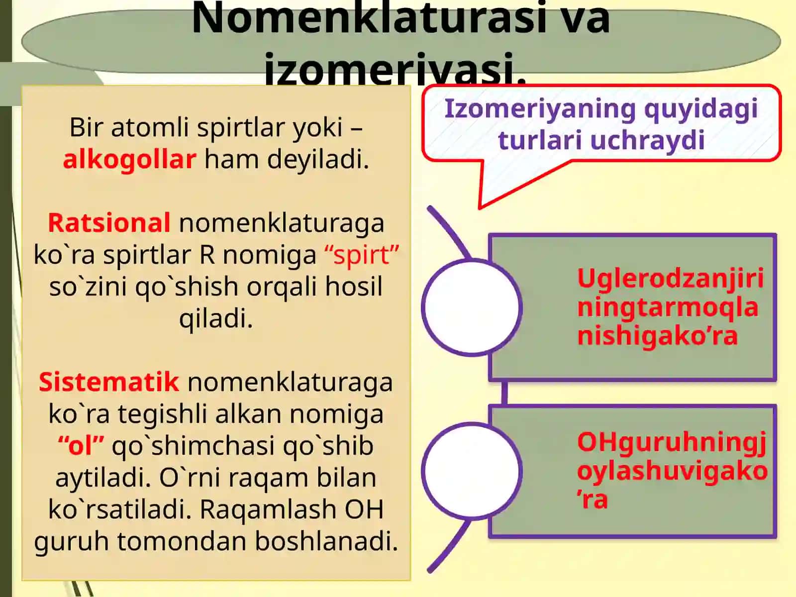 Gidroksil guruhli birikmalar 3