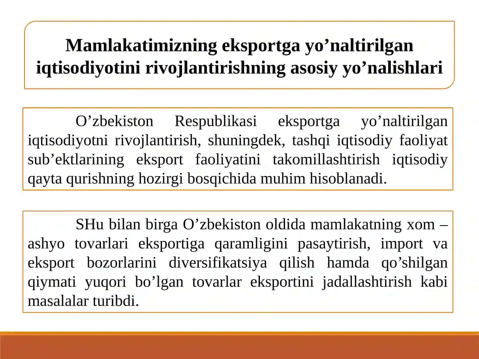 O’ZBEKISTON RESPUBLIKASIDA TASHQI IQTISODIY FAOLIYATNI XORIJIY INVESTITSIYALAR YORDAMIDA RIVOJLANTIRISH MASALALARI 3