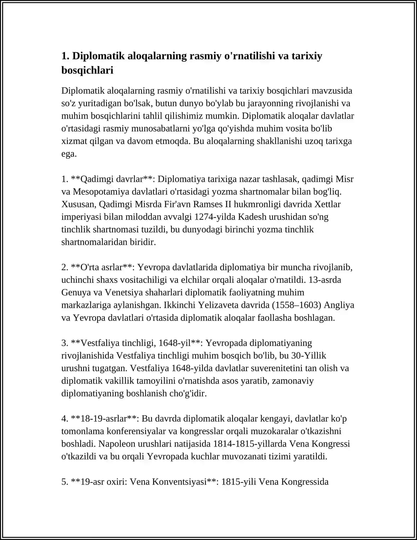 O'ZBEKISTON VA YAPONIYA ALOQALARINING YO'LGA QO'YILISHI 2025-2026-o'quv yili 3