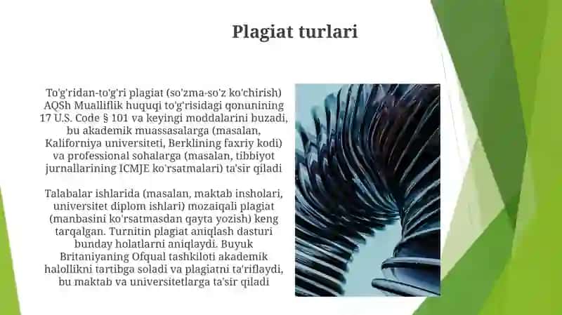 Plagiat haqida tushuncha 3