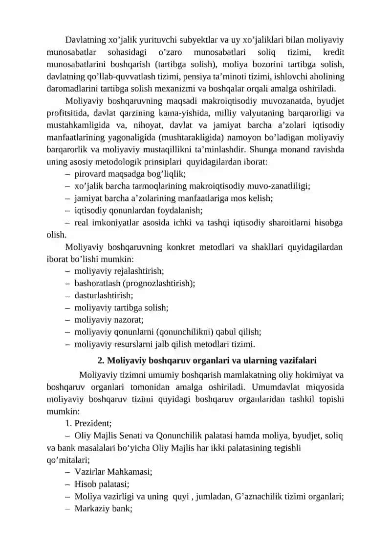 Moliyaviy Boshqaruv 3