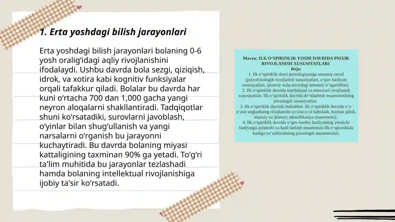 Ilk bolalik davrida psixik rivojlanish xususiyatlari 3