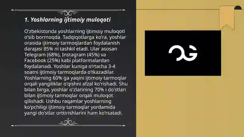 Yoshlarning ijtimoiy muloqoti 3