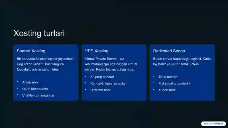 Internet Xostlari 3