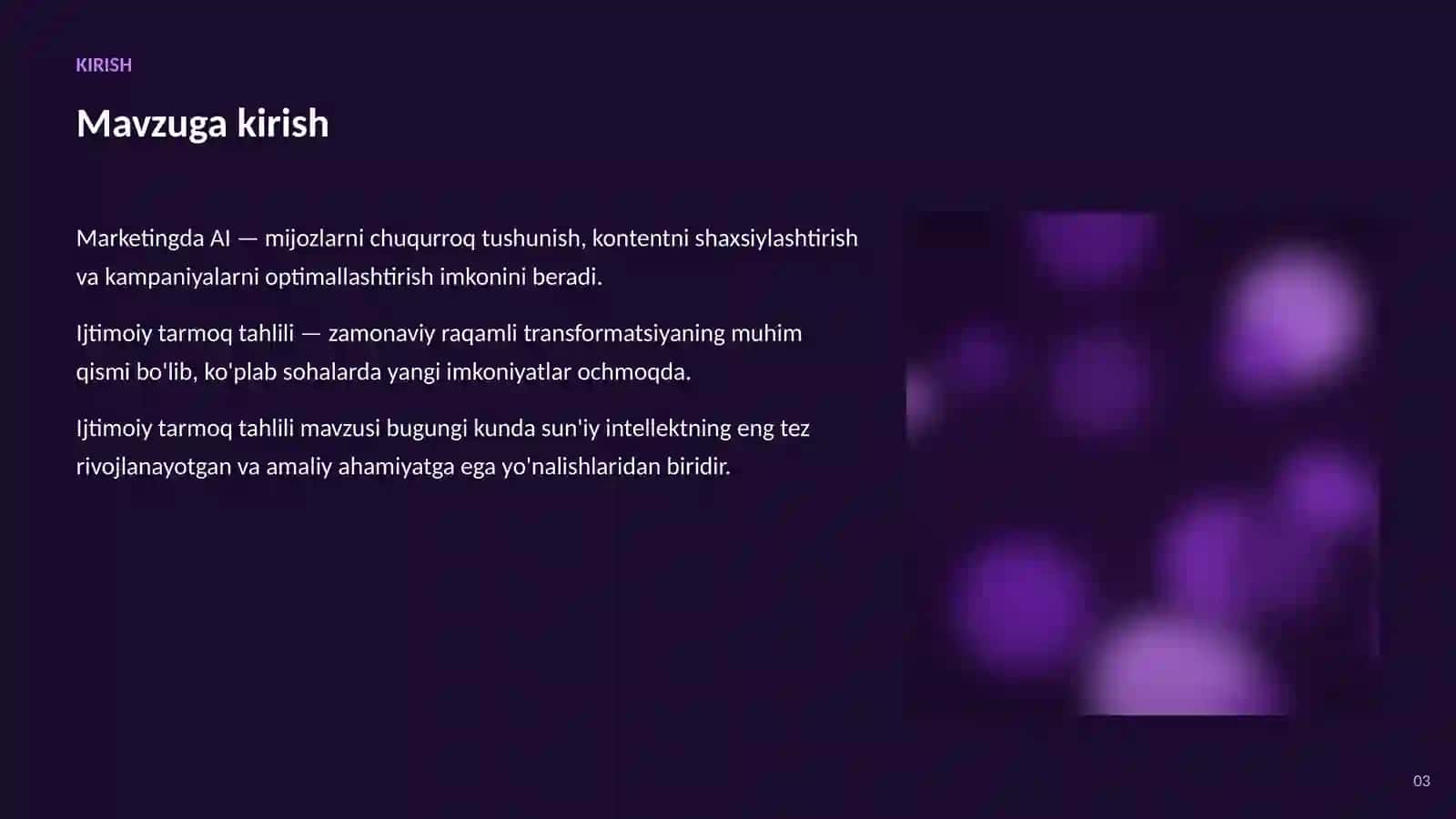 SUN'IY INTELLEKT • AI MARKETING VA SAVDODA 3