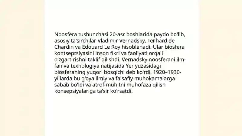 Noosfera tushinchasi va atrof muhit muhofazasi 3