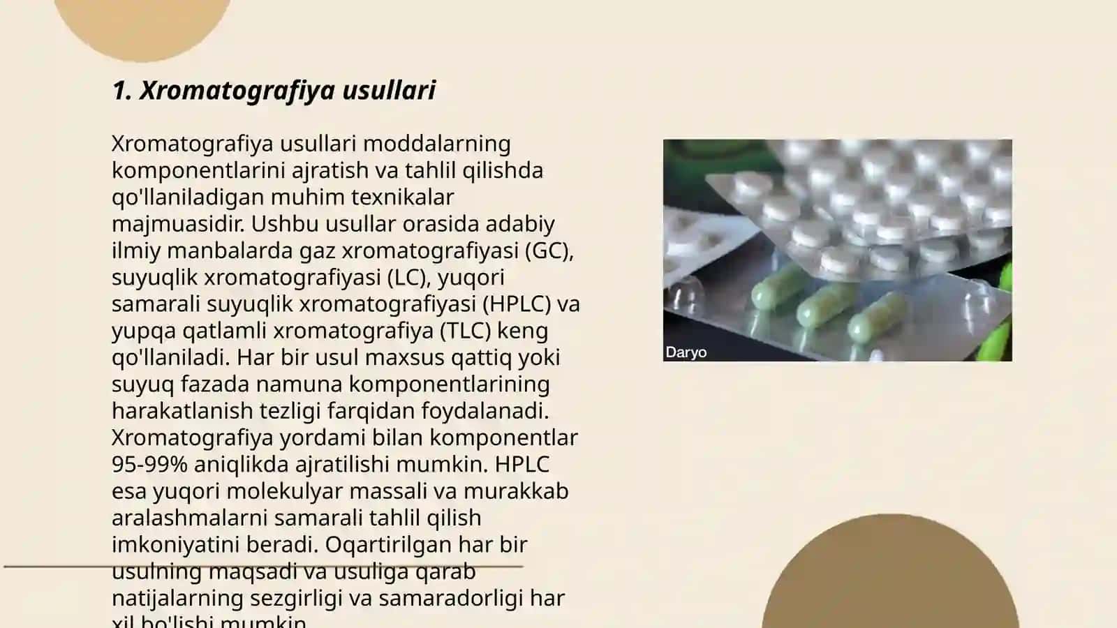 Chòktirish kimyoviy tahlil 3