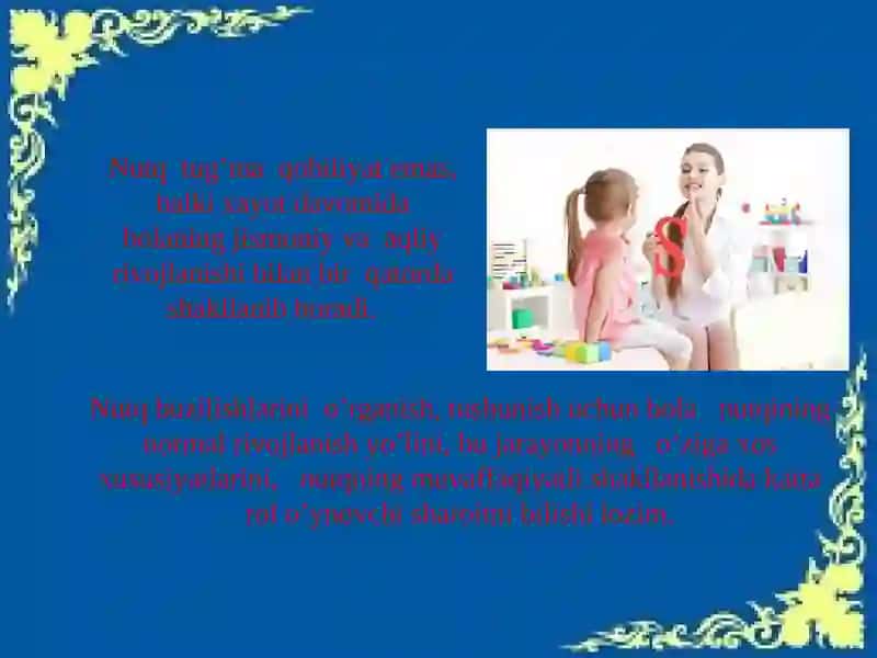 Bolalarning ijtimoiy rivojlanishida nutq egallashning ahamiyati 3