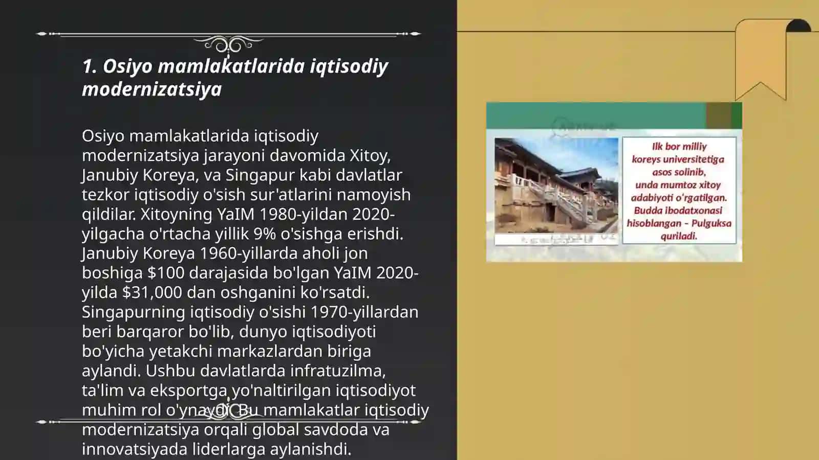 Osiyo, Afrika va Amerika xalqlari iqtisodiy hayoti 3