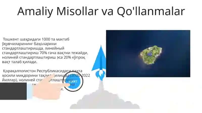 Nolineer Standartizatsiya usullari 3