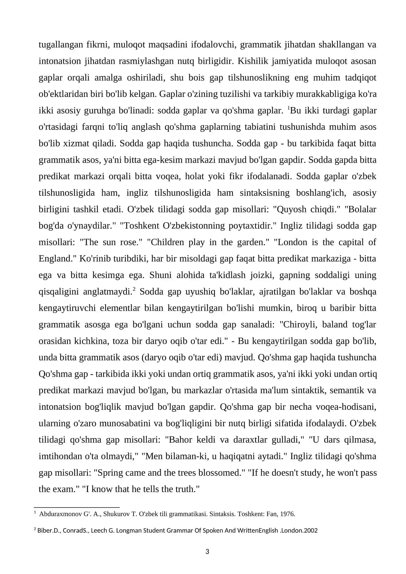 Ingliz va o‘zbek tillarida qo‘shma gaplarning turlari va ularni qiyosiy o‘rganish 3