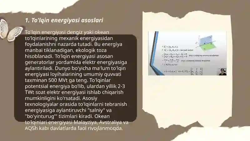 To'lqin energiyasi. Umov vektori 3