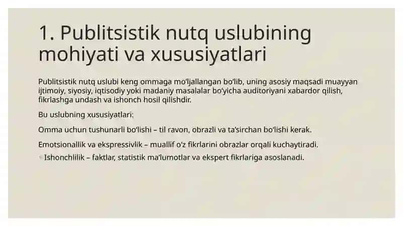 PUBLITSISTIK NUTQ USLUBI 3