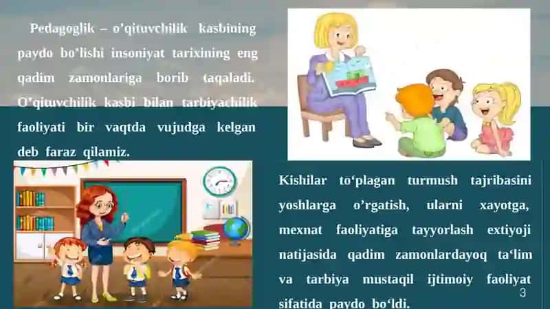 Pedagogik mahorat haqida tushuncha uning oʻqituvchi faoliyatida tutgan oʻrni 3