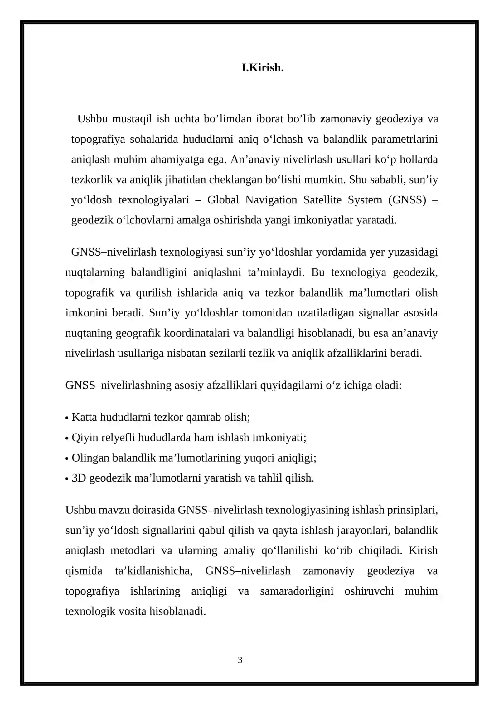 GNSS–nivelirlash sun’iy yo‘ldosh orqali balandlik aniqlash texnologiyasi 3