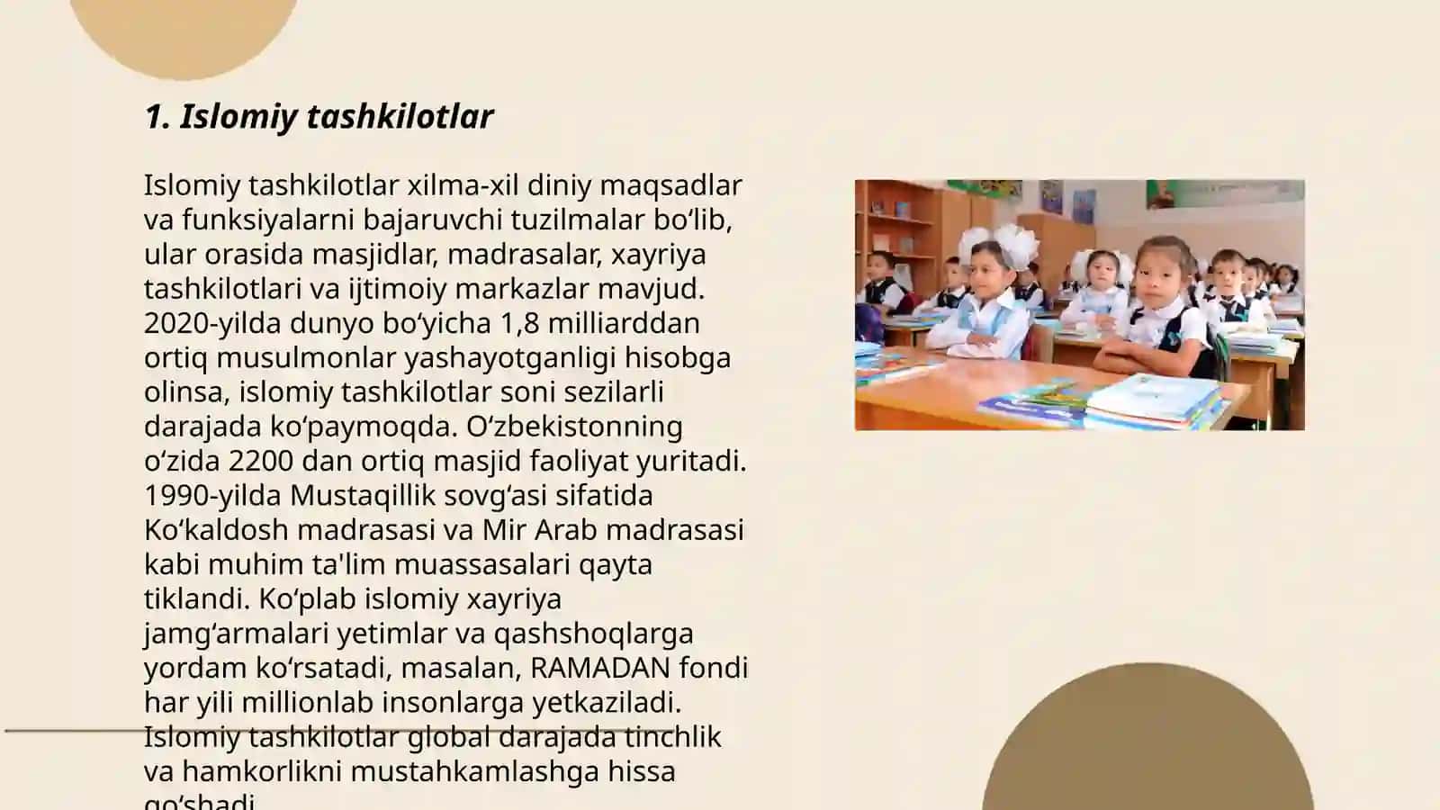 Islomiy tashkilotlar 3