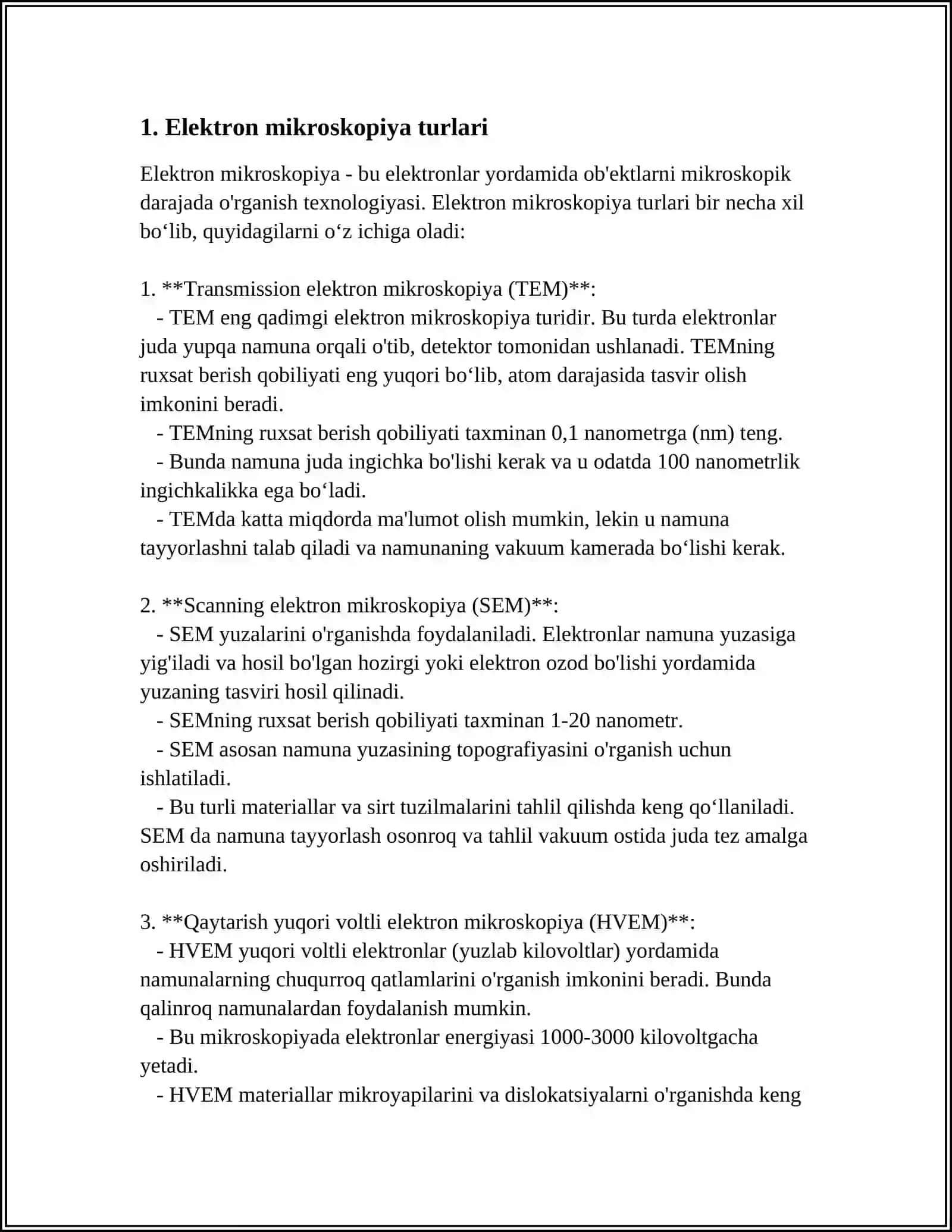 ELEKTRON MIKRASKOPIYA USULLARINI TIBBIYOTDA AHAMYATI 3