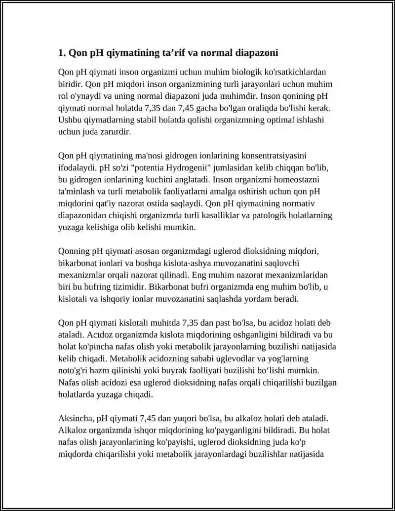 QONNING PH QIYMATI VA UNING ORGANIZMDAGI RÒLI 3