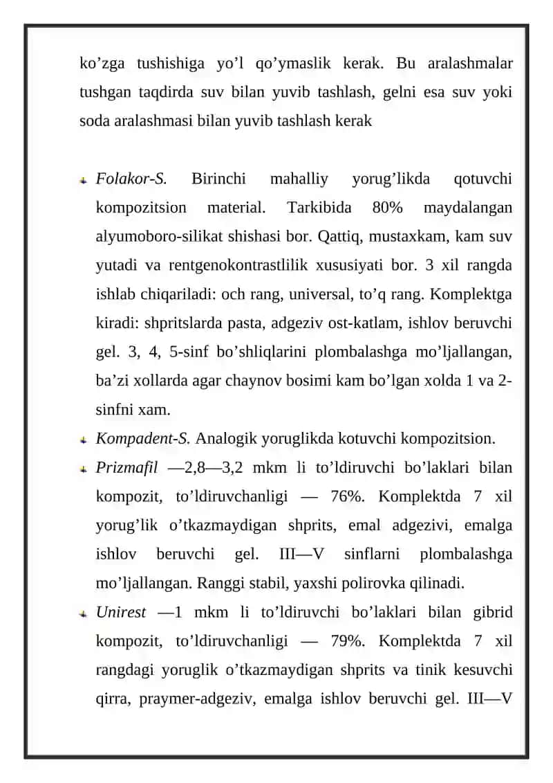 Orqa tishlarni restavratsiya qilish 3